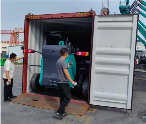 Telehandler 5 Ton 18m yang Disesuaikan Berhasil Dikirim ke Nigeria Setelah Se...